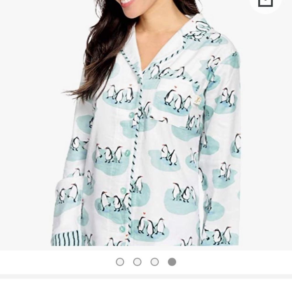 Munki Munki Penguin Pajama Top Size S